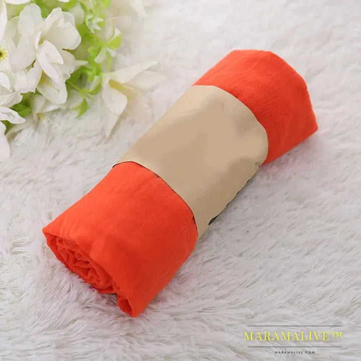 Luxury Scarf Women Candy Colored New Cotton Linen Scarf Solid Color Female Scarf Women Shawls Scarf Beautiful Scarves Gifts