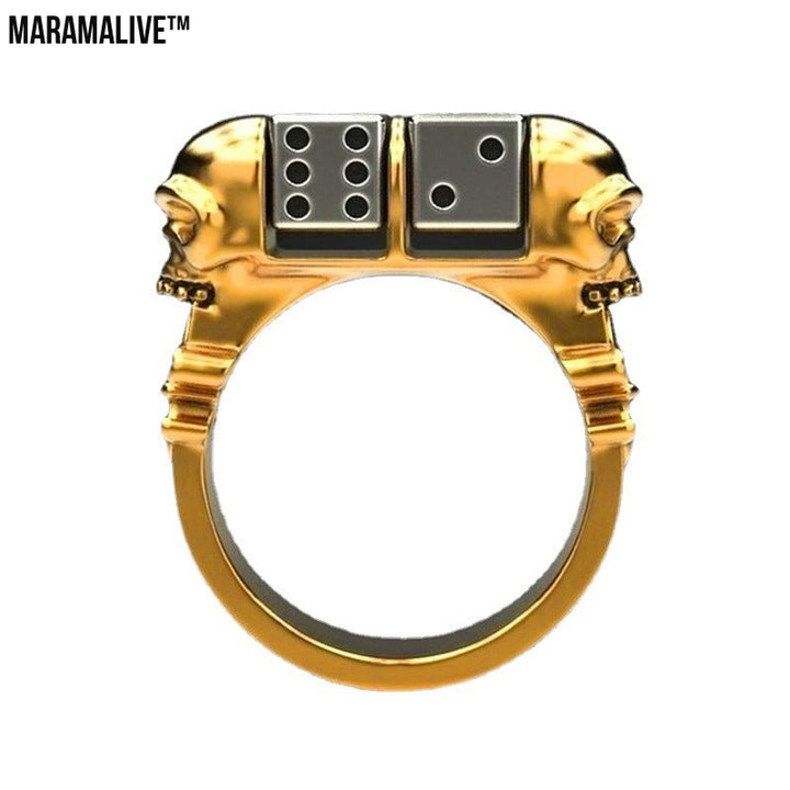 Make a Bold Statement with this Striking Skull Ring