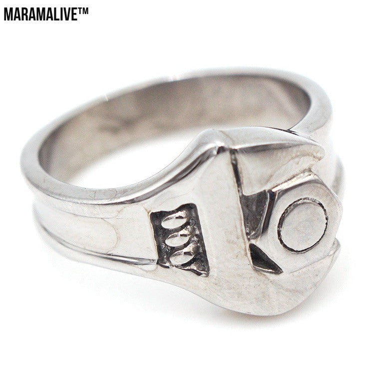 Make a Bold Statement with this Unique Tool Theme Ring