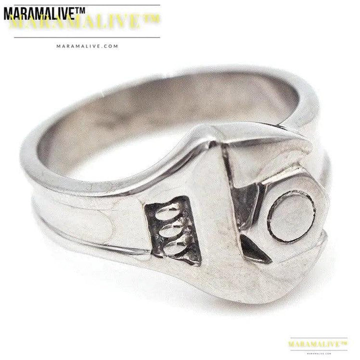 Make a Bold Statement with this Unique Tool Theme Ring