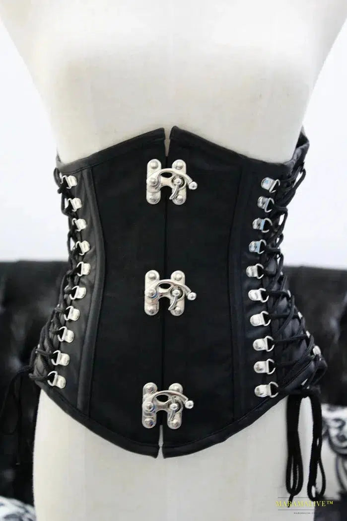 Maramalive™ Custom Steampunk Underbust Gothic Corset For Waist Slimming 4XL 5XL 6XL 7XL 8XL Plus Size