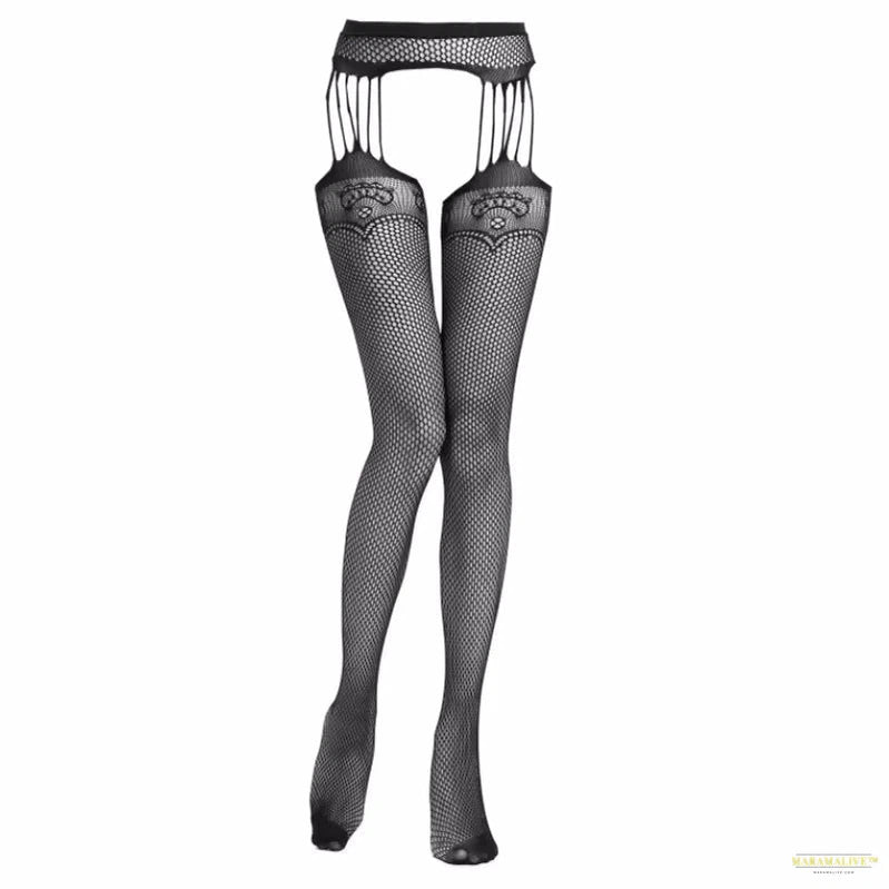 Maramalive™ Fishnet Garter Belt Stocking Suspender Pantyhose Tights Thigh High Summer Sexy Hot