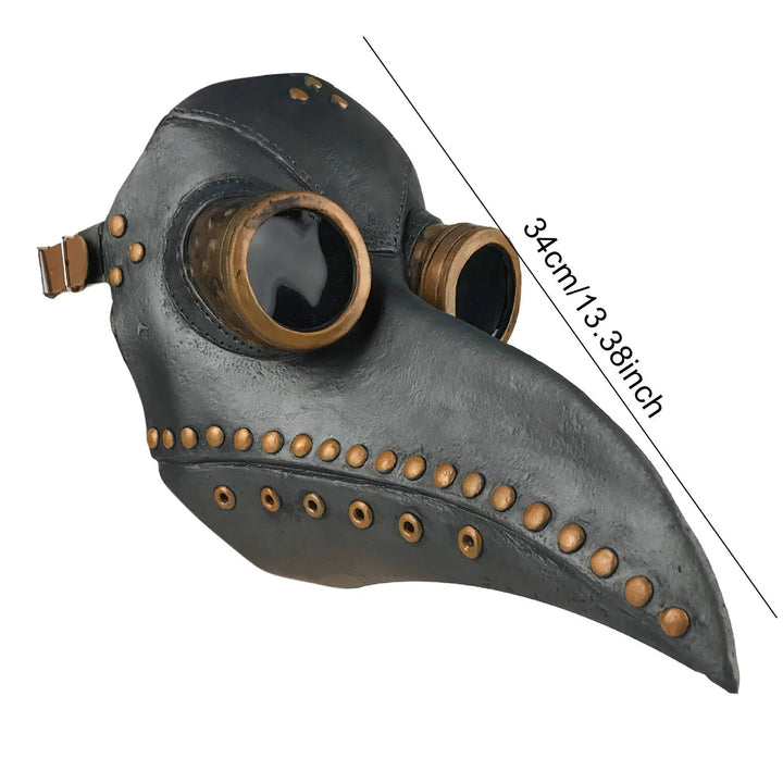 Maramalive™ Masker Steampunk Plague Arts Vogel Masker Pu Punk Cosplay Masker Snavel Event Cosplay Props