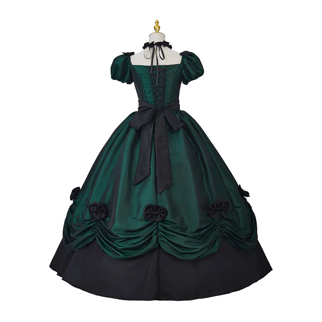 Maramalive™ Medieval Retro Punk Gothic Court Princess Dress Royal Lady Ball Dress Elegant Vampire Devil Christmas Victorian Costume Vestidos