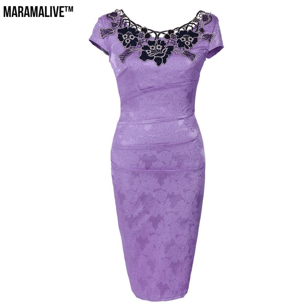 Maramalive™ Rose lace dress