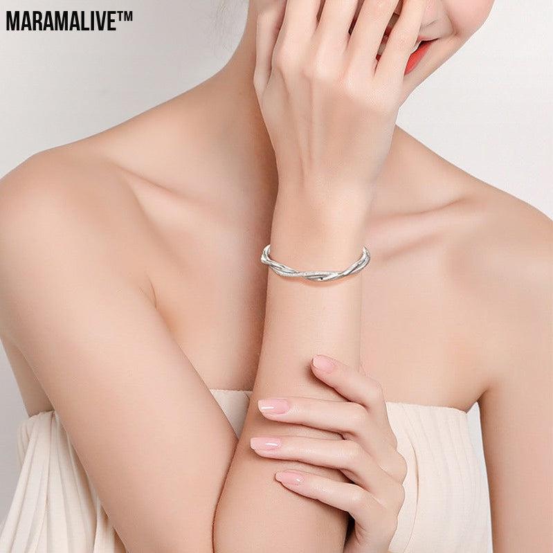 Maramalive™ Silver Bracelet Stunning Gift for Her I Love It