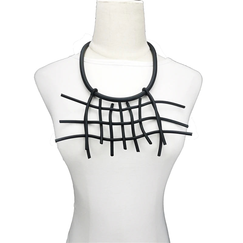 Maramalive™ Unusual Geometric Handmade Dark Jewelry Punk Necklace - Statement Sweater Chain Choker