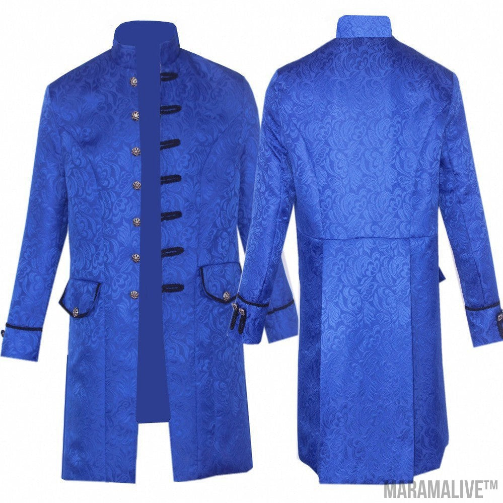 Medieval Costume Solid Color Fashion Steampunk