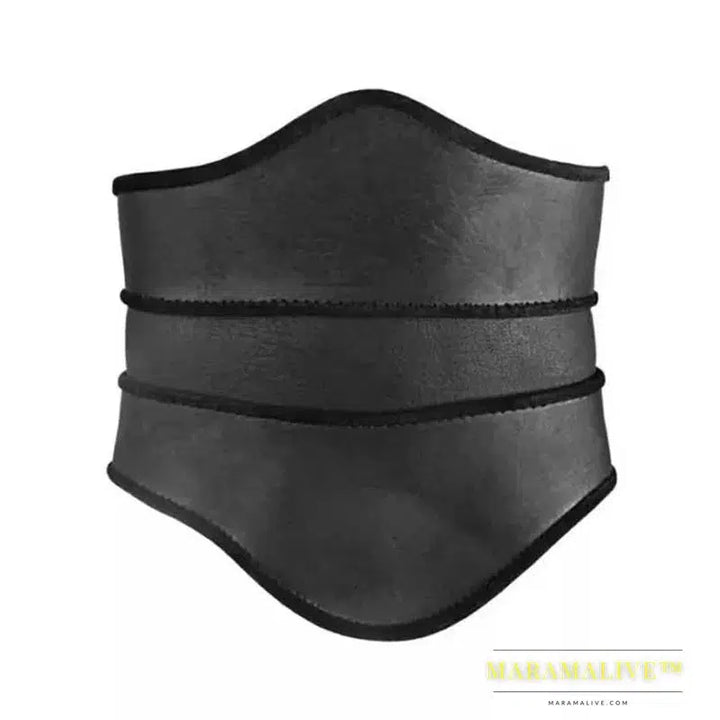 Medieval Queen Princess Waist Wrap Armor Belt Viking Pirate Cosplay Costume Steampunk Women Leather Corset WaistBand Larp Props