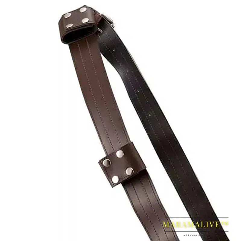 Medieval Sword Holder Leather Shoulder Belt Strap For Back Sheath Scabbard Rapier Holster Warrior Hyrule Zelda Cosplay Costume