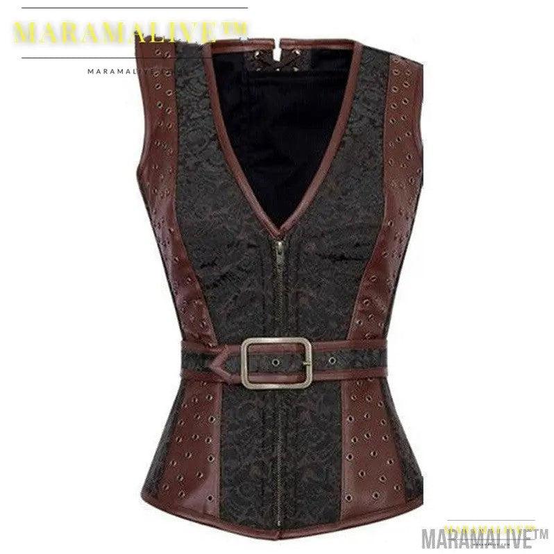 Medieval Victoria Steampunk Gothic PU Pattern