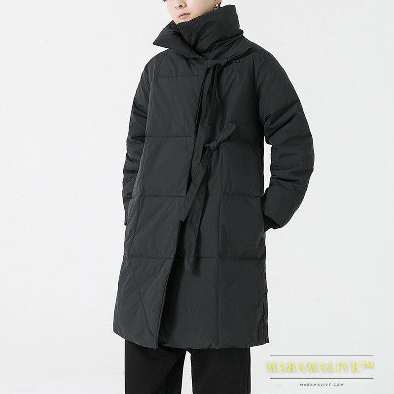 Men's And Women's Winter Cotton Dress Dark Style