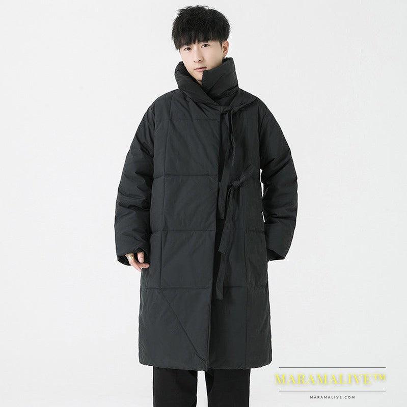 Men's And Women's Winter Cotton Dress Dark Style