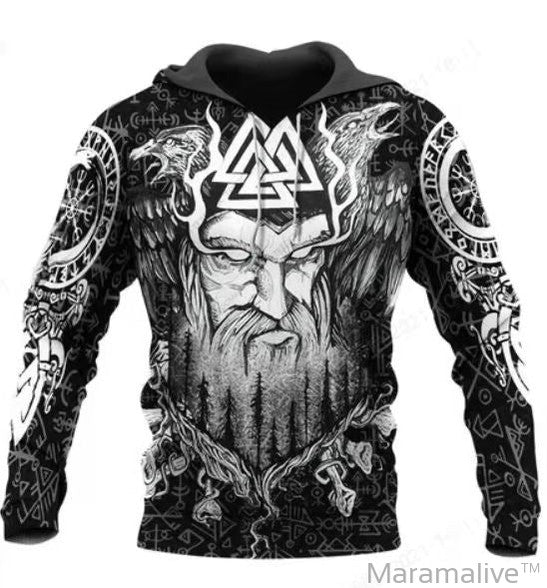 Men's Hoodie 3D Digital Printing Hoodie