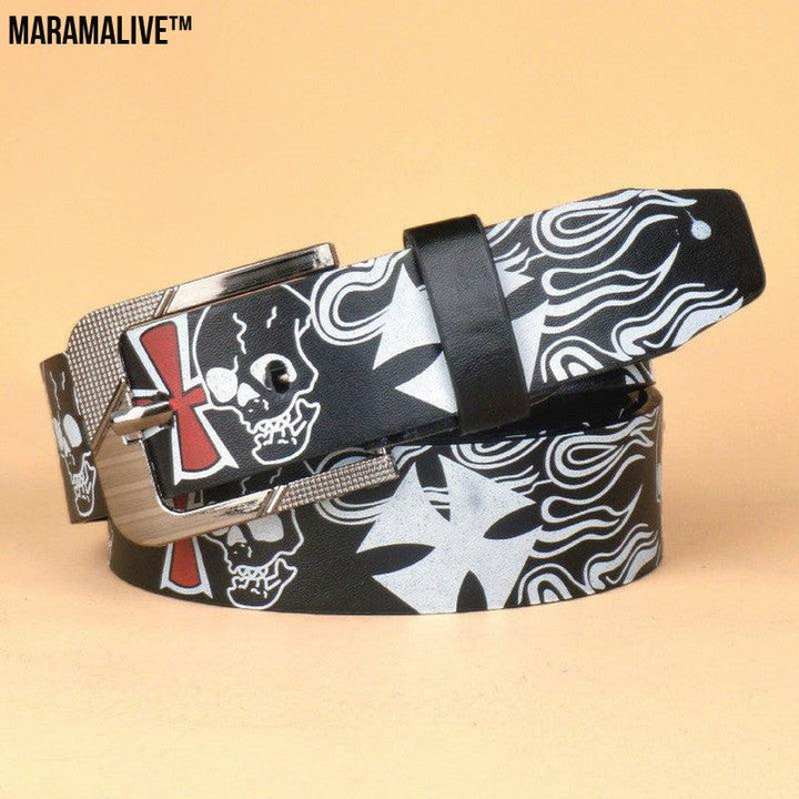 Men's Skull Popular Teenager Belt