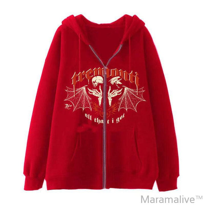 Men's Skull Zippered Hoodie: The Ultimate Hooded Top