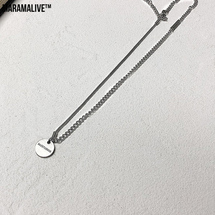 Minimalist Steel Necklace