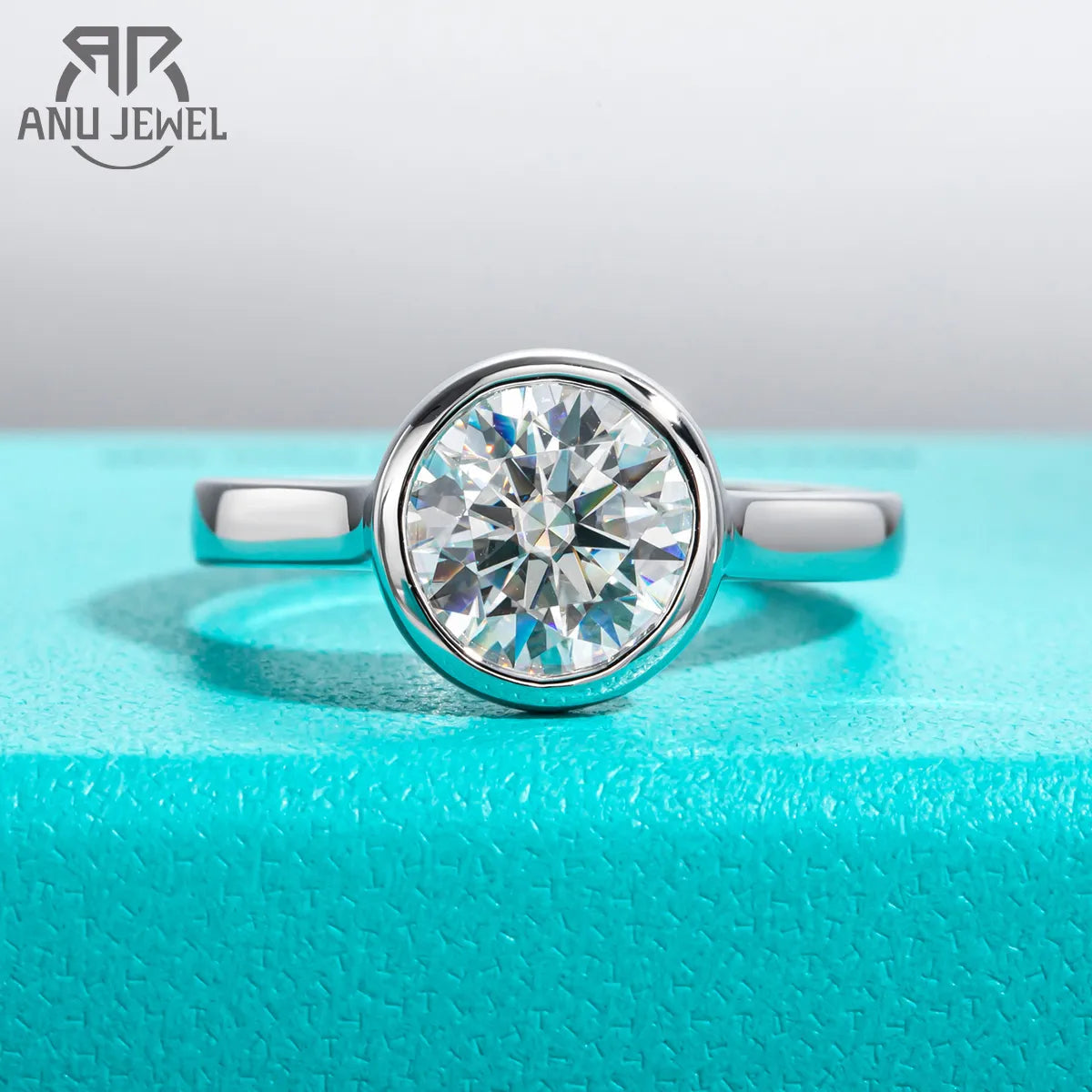 Moissanite Bezel Ring: Stunning Diamond Alternative to an Engagement Ring