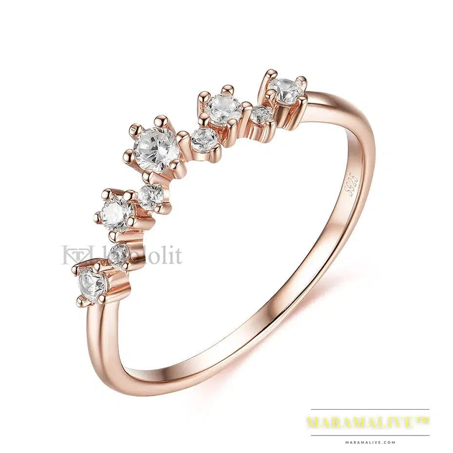 Moissanite Bubble Rings for Women: Affordable Luxury Jewelry