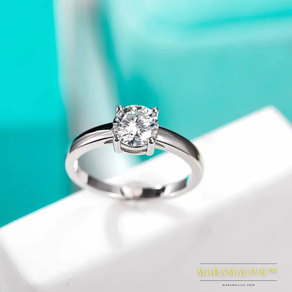 Moissanite & Diamond Engagement Rings: Affordable Luxury