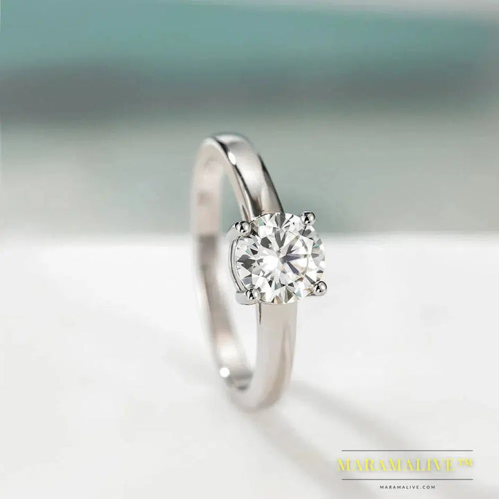 Moissanite & Diamond Engagement Rings: Affordable Luxury