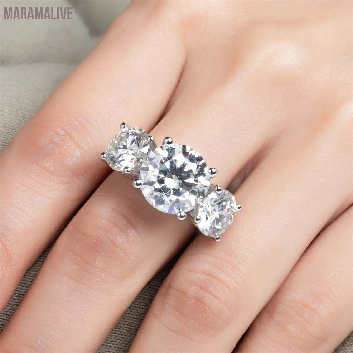 Moissanite Engagement Rings - Stunning For Any Bride