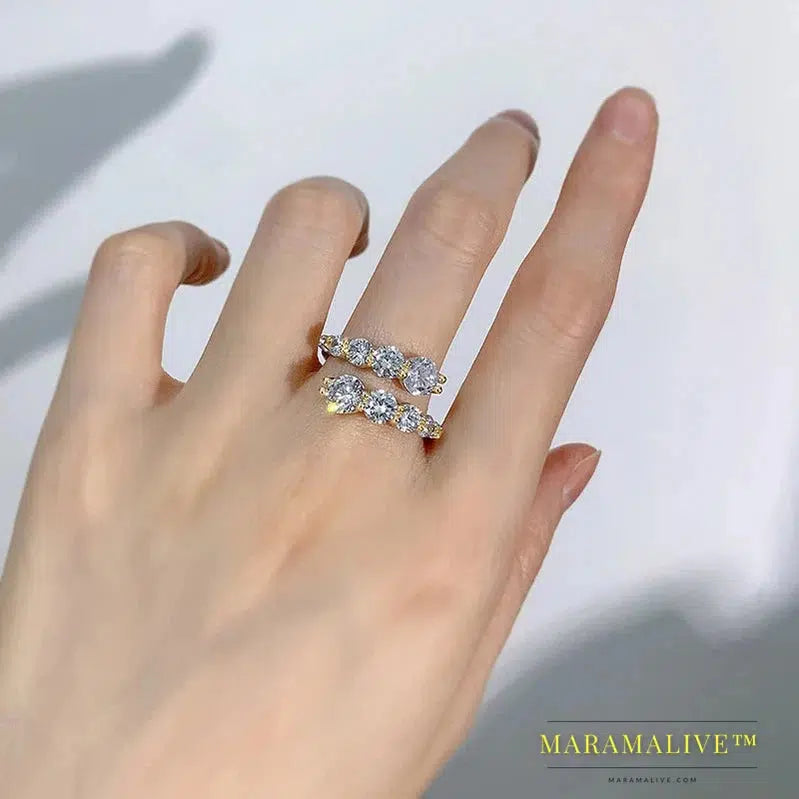 Moissanite Engagement Rings for Her | Jewelry Designed for Women