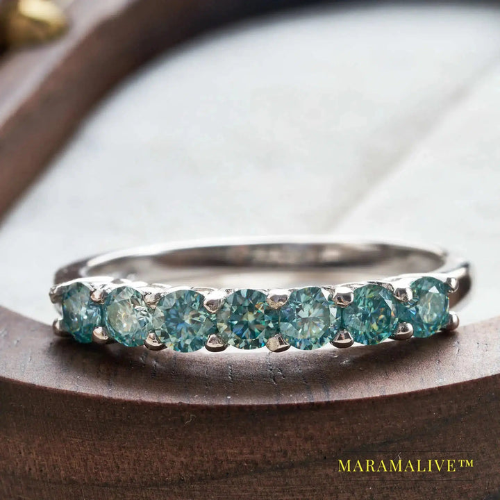 Moissanite & Forever Eternity Rings - Luxury Band Styles