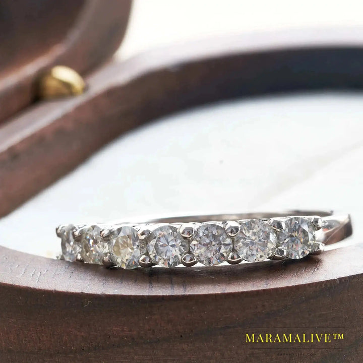 Moissanite & Forever Eternity Rings - Luxury Band Styles