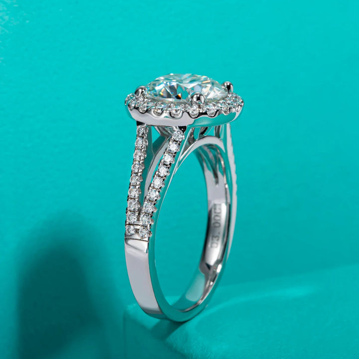 Moissanite Halo Engagement Rings: Stunning Beauty & Affordability