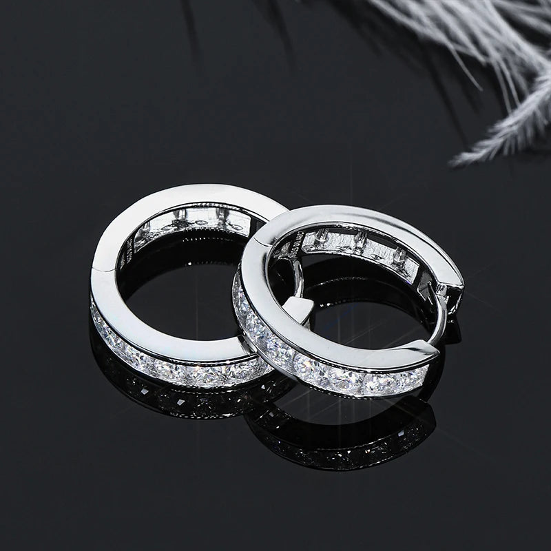 Moissanite Hoop Earrings: Perfect for Your Unique Style