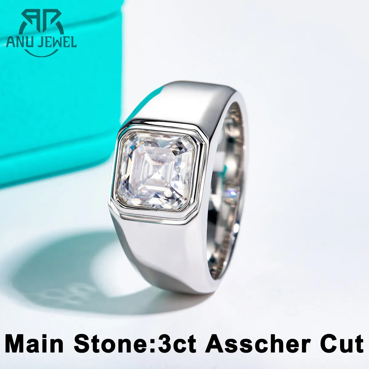 Moissanite Rings: Exquisite, Elegant Jewelry for Men