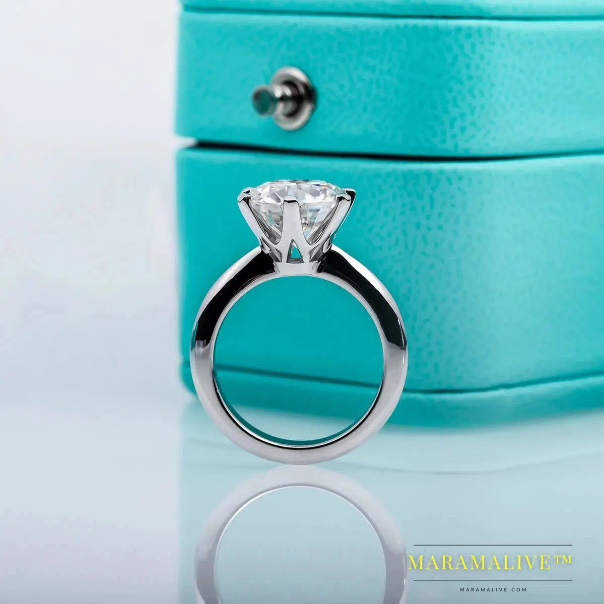 Moissanite Solitaire Rings: Stunning Engagement Jewelry