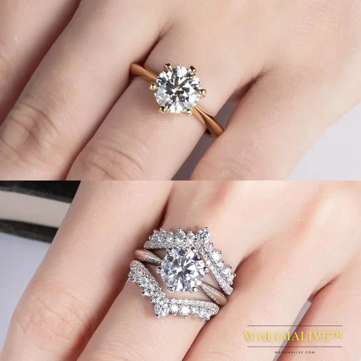 Moissanite Solitaire Rings: Stunning Engagement Jewelry