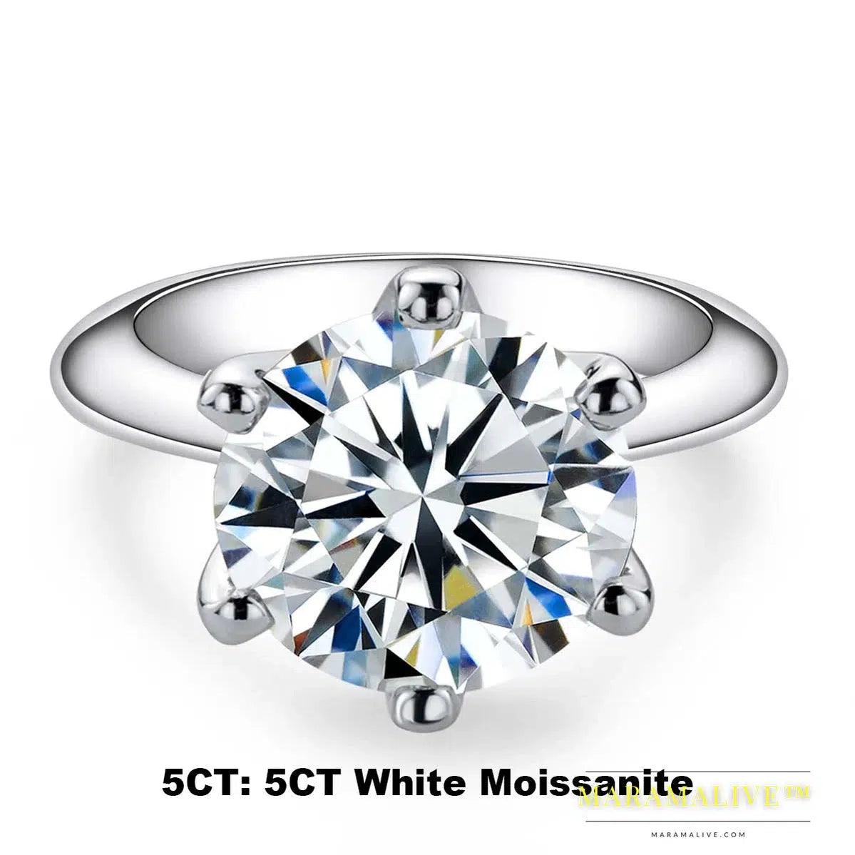 Moissanite Solitaire Rings: Stunning Engagement Jewelry