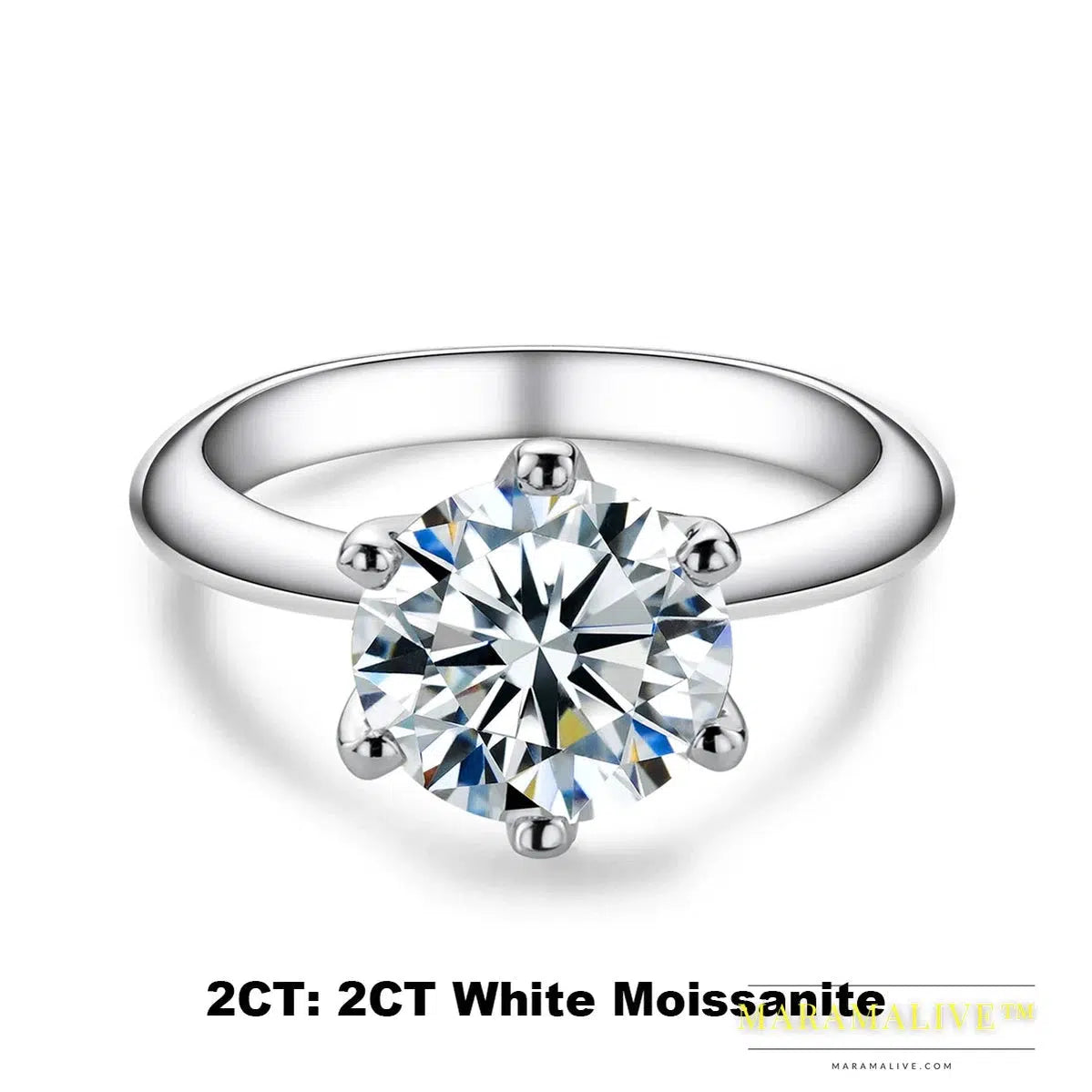 Moissanite Solitaire Rings: Stunning Engagement Jewelry