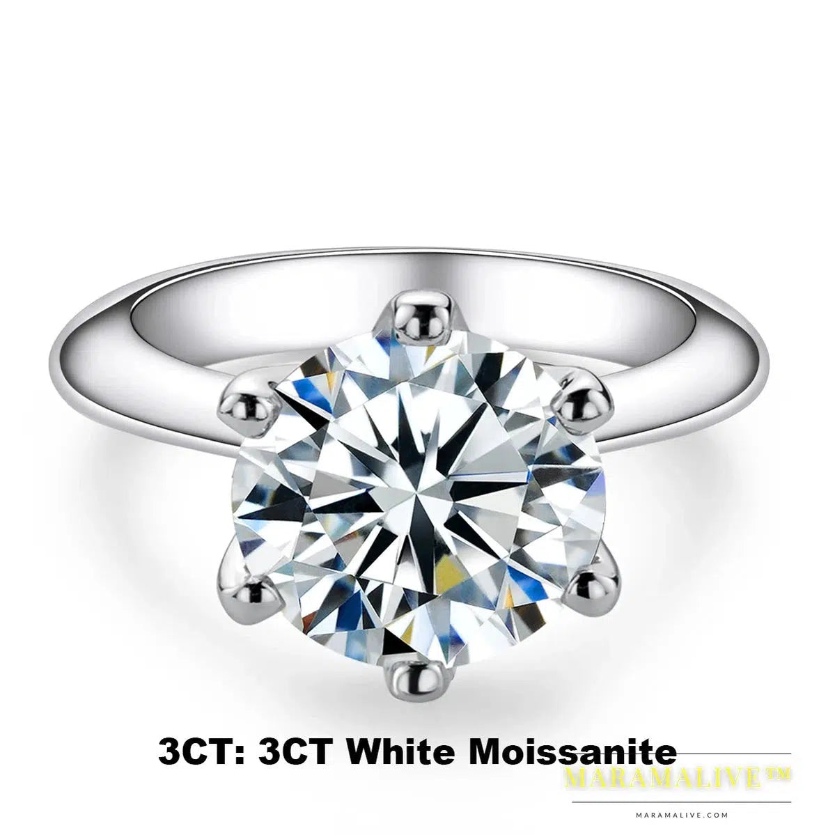 Moissanite Solitaire Rings: Stunning Engagement Jewelry