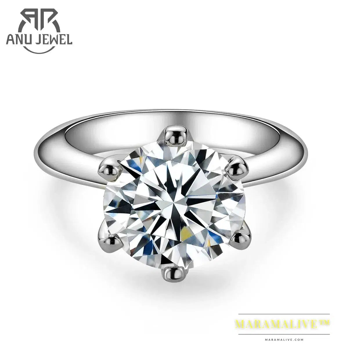 Moissanite Solitaire Rings: Stunning Engagement Jewelry