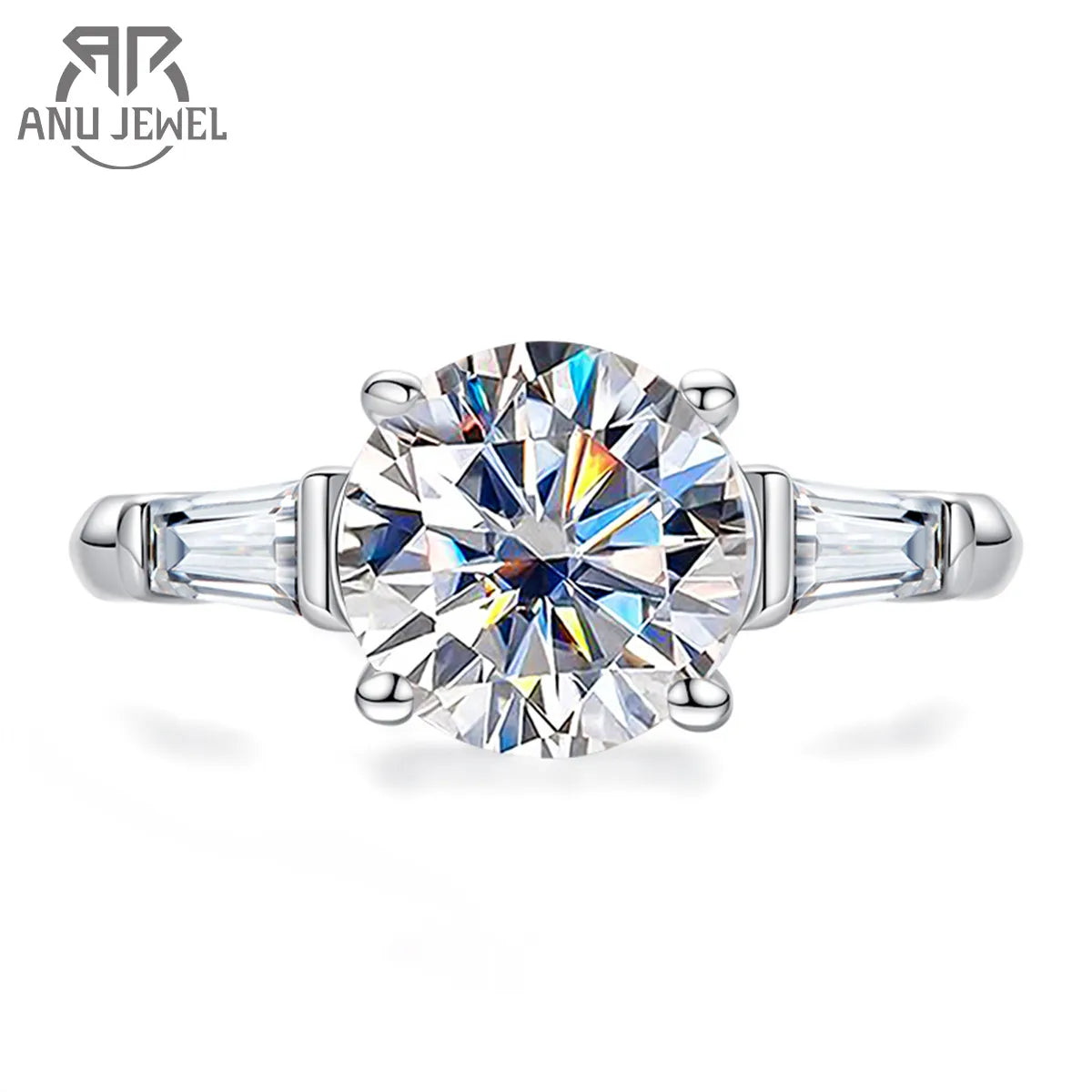 Moissanite engagement wedding ring: Chic, Affordable Wedding Choices