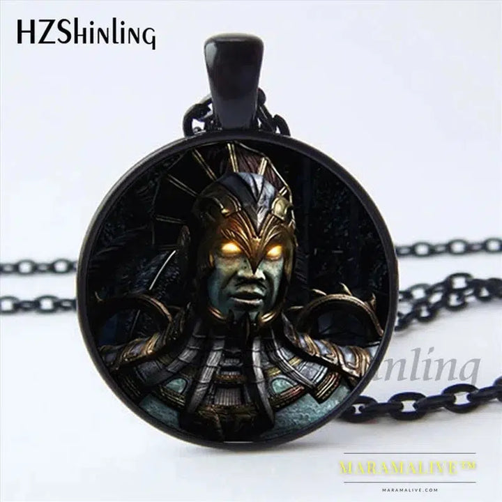 Mortal Kombat Scorpion & Sub Zero Pendant Necklace