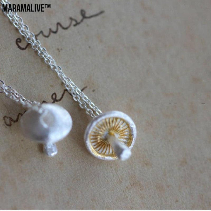 Mushroom Necklace