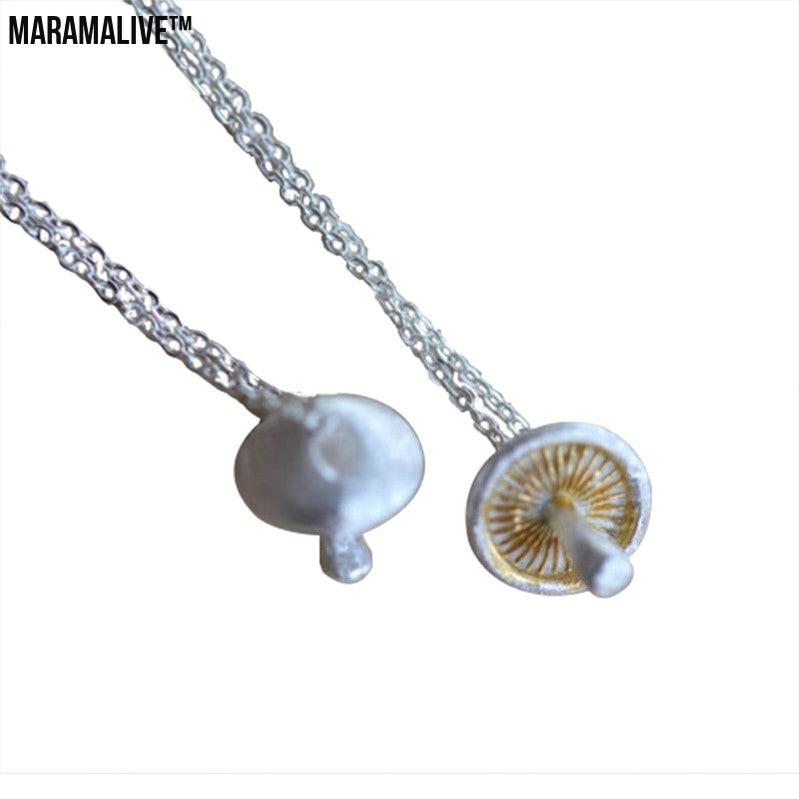 Mushroom Necklace