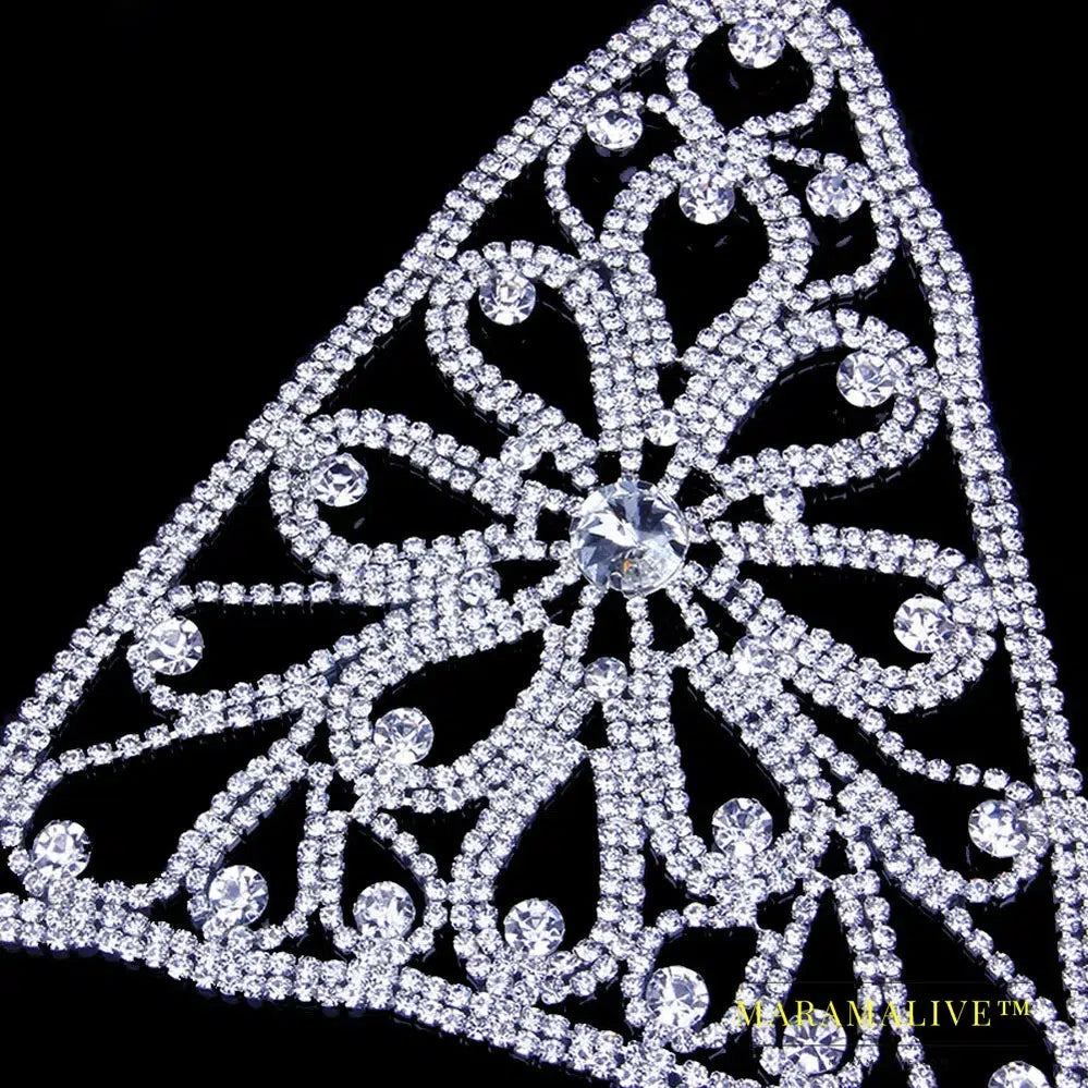 New Flower Crystal Body Harness Lingerie Chain for Women Sexy Rhinestone Bra Panties Set Valentine Underwear Jewelry