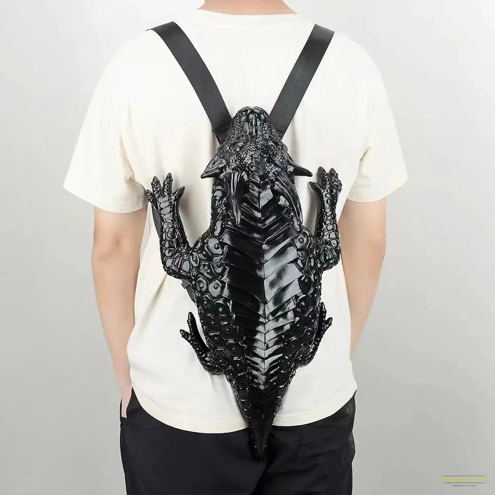 New Latest Dragon Shaped Backpack Handbag Luxury Backpack For Men