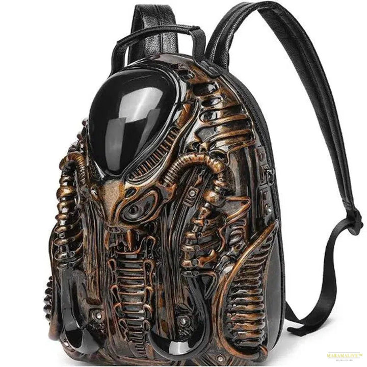 New backpack Scary new Strange Alien bag Halloween gift