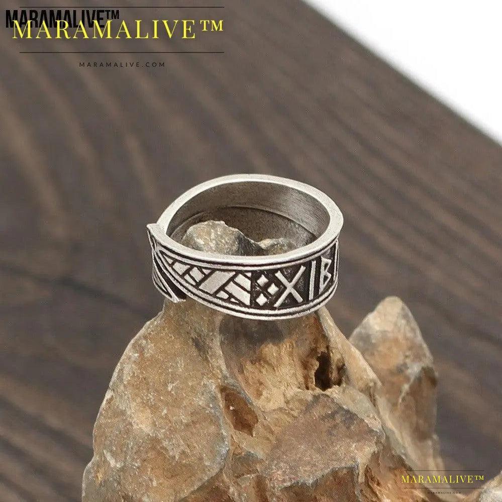 Nordic Viking Ring Celtic Ring Handmade Adjustable, Nice Ring for Men