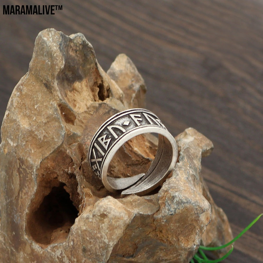 Nordic Viking Ring Celtic Ring Handmade Adjustable, Nice Ring for Men