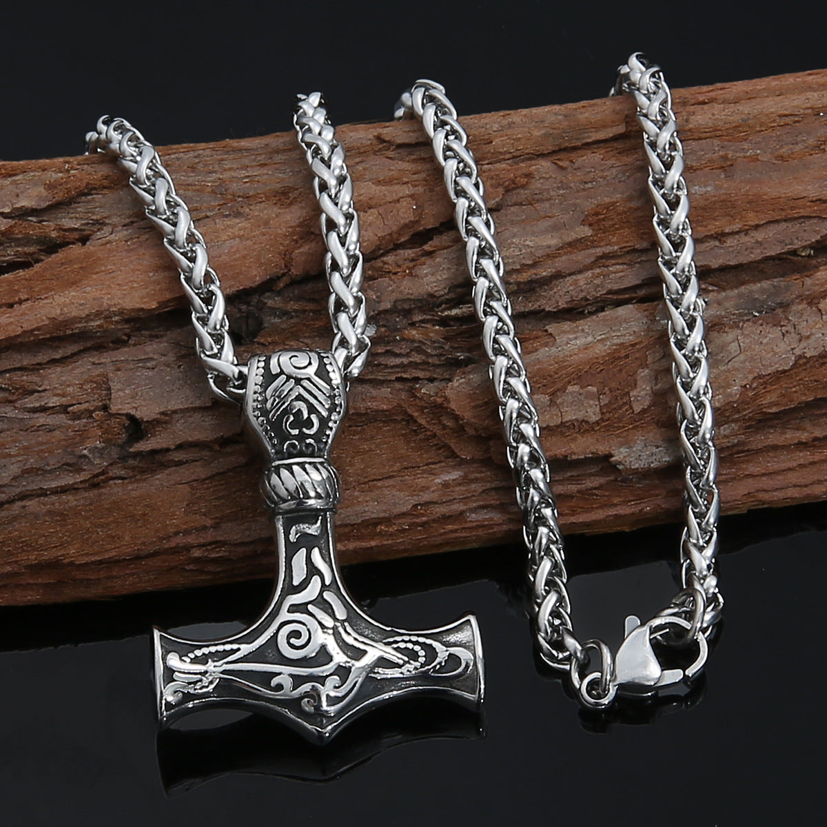 Viking - Thor's Hammer Pendant | Titanium Steel Necklace