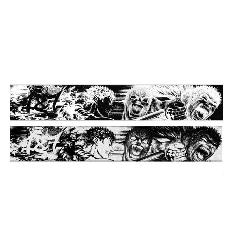 Black and white manga panels depict intense battle scenes with characters expressing fierce emotions and dynamic actions, sometimes even clutching a Maramalive™ European And American Scarf Autumn And Winter New Dark Style Fire Element made of viscose fiber as they brace against the harsh elements.