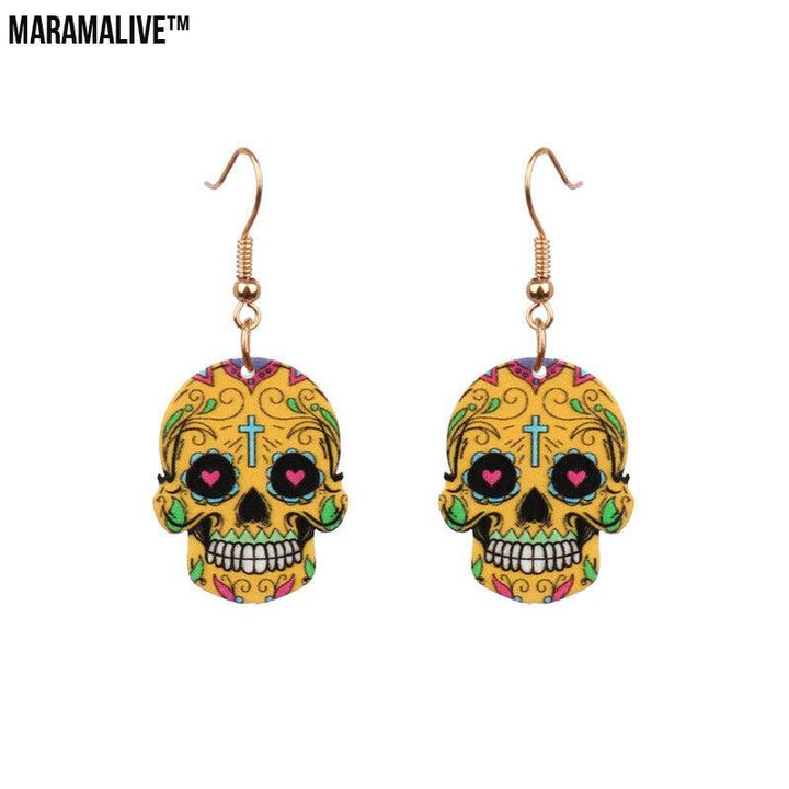 Original Punk Fear Ghost Earrings